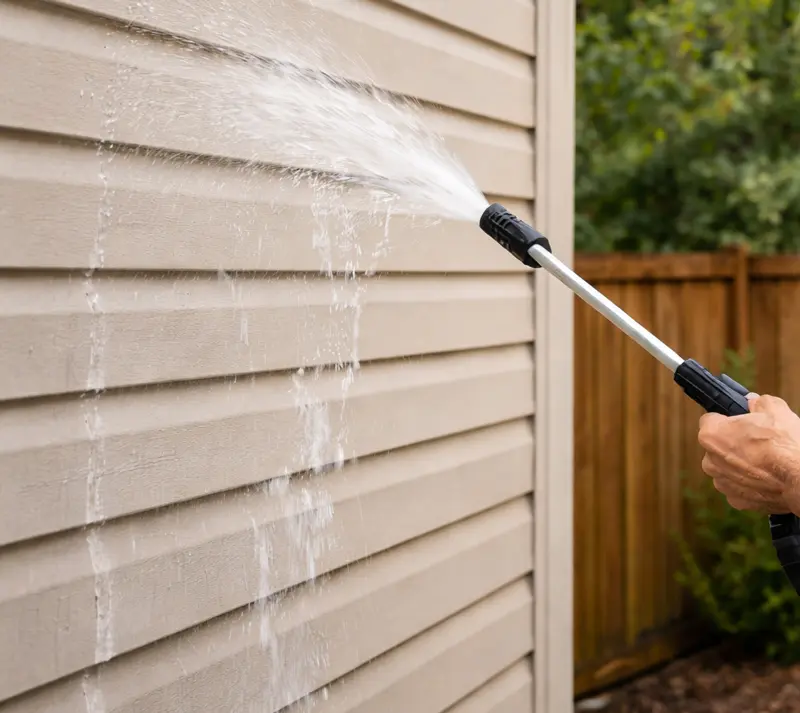 hose soft washing vinyl siding